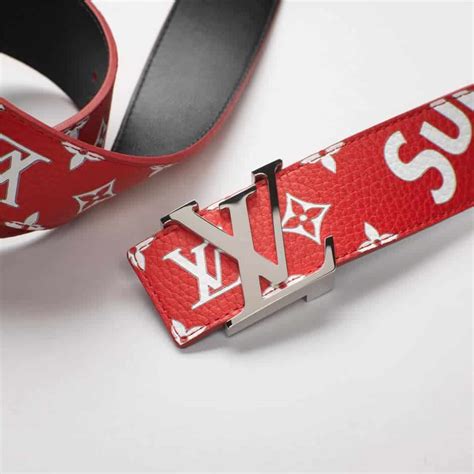 fake supreme louis vuitton belt|louis vuitton supreme monogram.